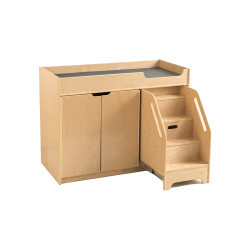 Diaper Changing Table with Stairs
