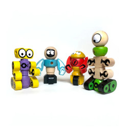 BeginAgain Tinker Totter Robots