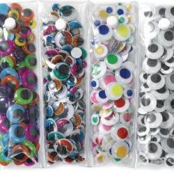 Wiggly Eyes - Mixed 500PCS