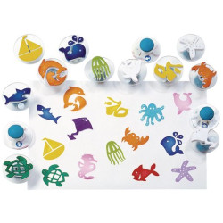 Easy-Grip Sea Life Stampers