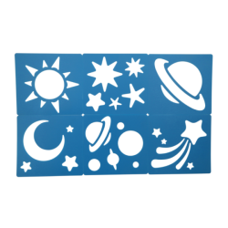 Stencils - Stars & Planets