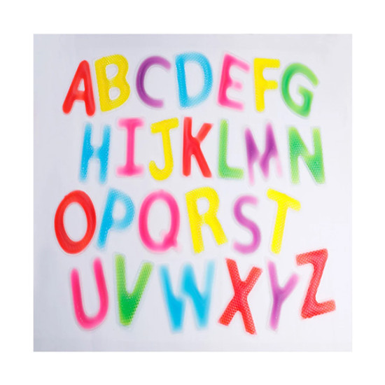 Liquid Letters with Texture