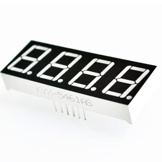 0.36 Inch Red Digital Tube Common Cathode 4 Bit 