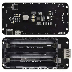 2 Channel 18650 Battery Holder Protection Board