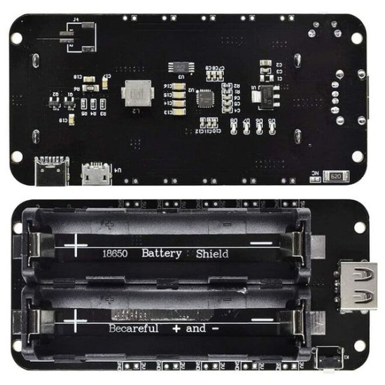 2 Channel 18650 Battery Holder Protection Board