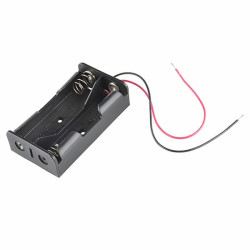 2x18650 Battery Case with Wire 
