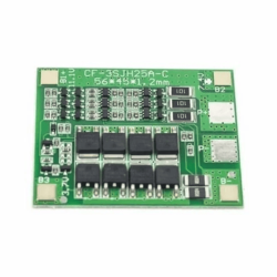 3S 25A 18650 Lithium Battery Protection Board 