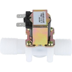 G1/2 DC 12V DN15 Pressure Normal Closed Plastic Solenoid Valve 