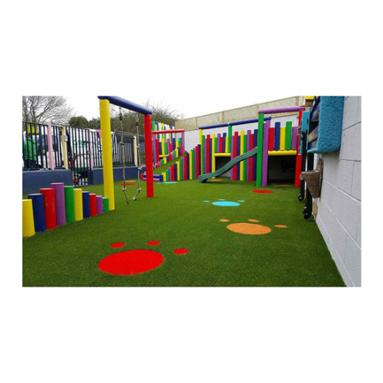 Coloured Grass - Playground 