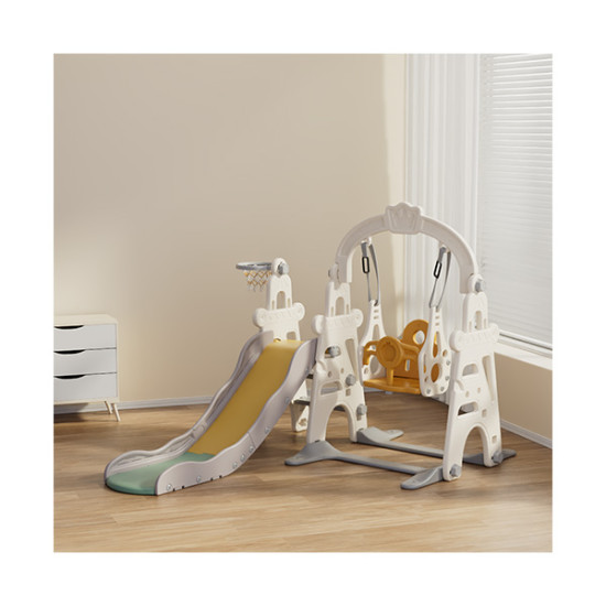 5 in 1 Slide, Swing & Basketball Stand