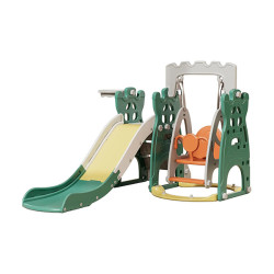 Castle Slide & Swing Set 2
