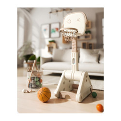 Robot Basketball Stand + Hockey