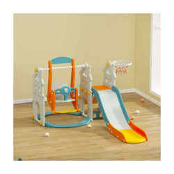Castle Slide & Swing Set 1