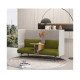 High Back Modular Fabric Sofa