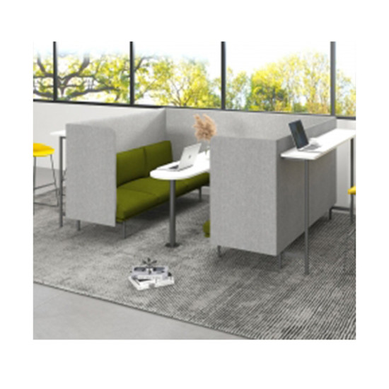 High Back Modular Fabric Sofa