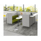 High Back Modular Fabric Sofa