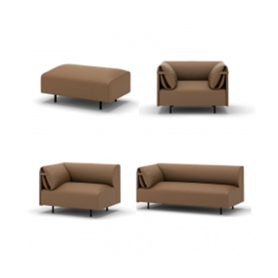 Leather Office Leisure Sofa