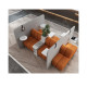 Modern Design Modular Fabric Sofa