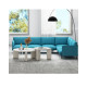 Modular Fabric Sectional Sofa