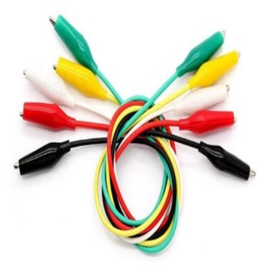  Alligator Double-ended Test Clip Jumper Wire