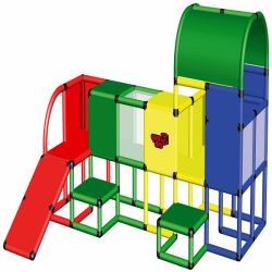 MEGA CLIMBING TUBE + BABY SLIDE 