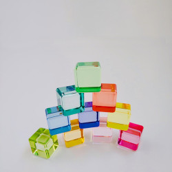 Translucent Colour Cubes