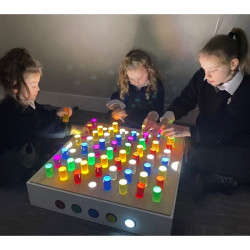 Table Top Panel with Coloured Rods