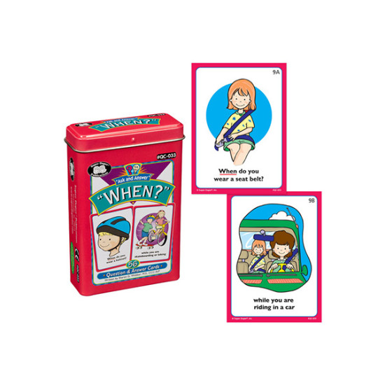 Ask And Answer® "When" Cards