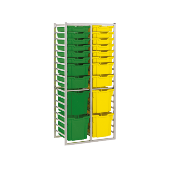 Double 36 Tray Rack
