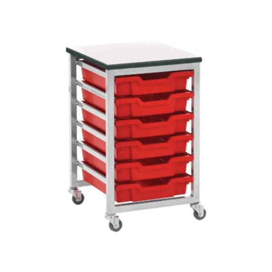 Single 6 Tray Rack