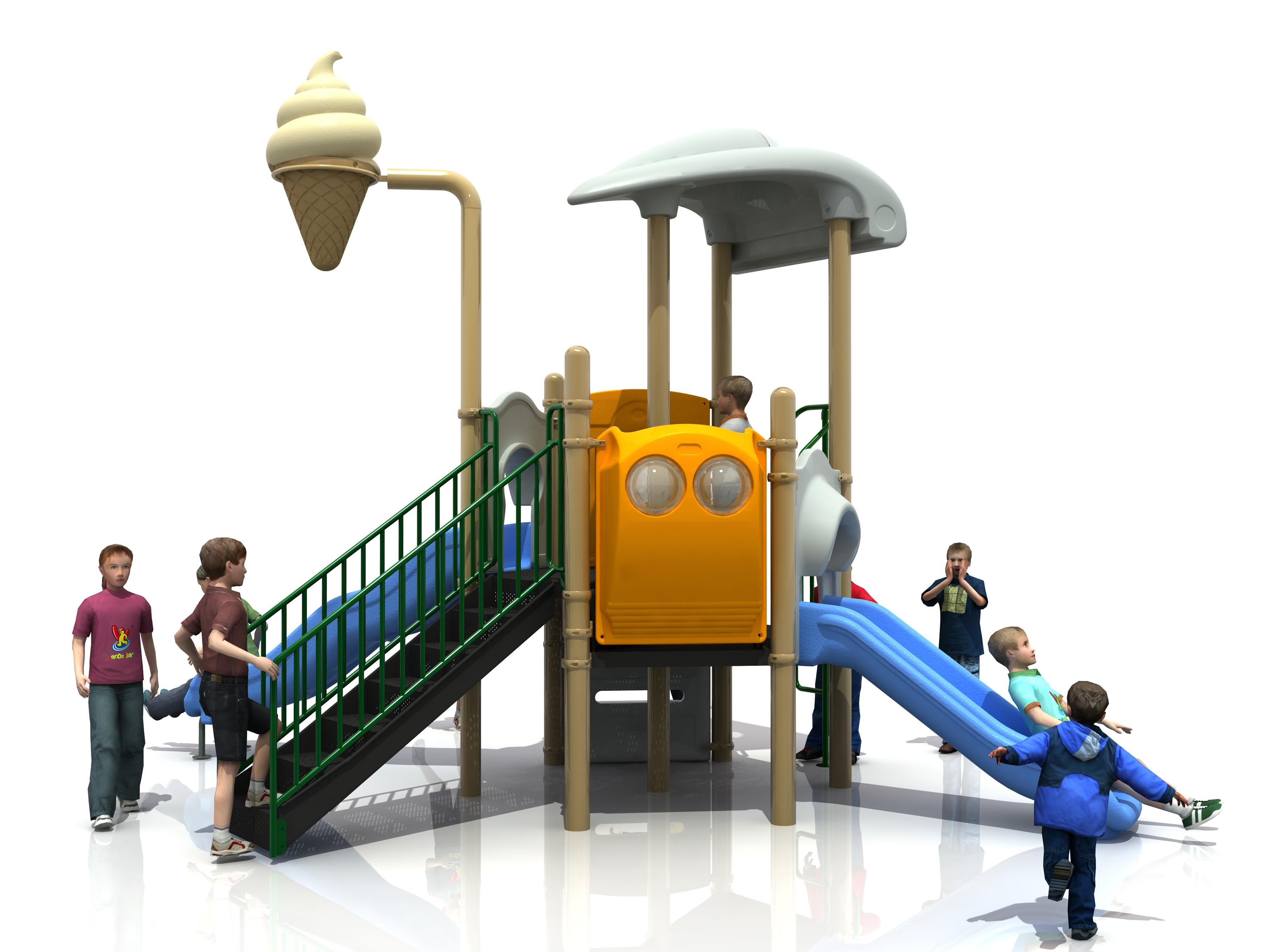 Small outdoor sales playground