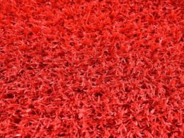 Red Artificial Grass