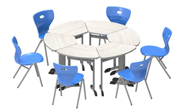 Adult Classroom Table with Chairs
